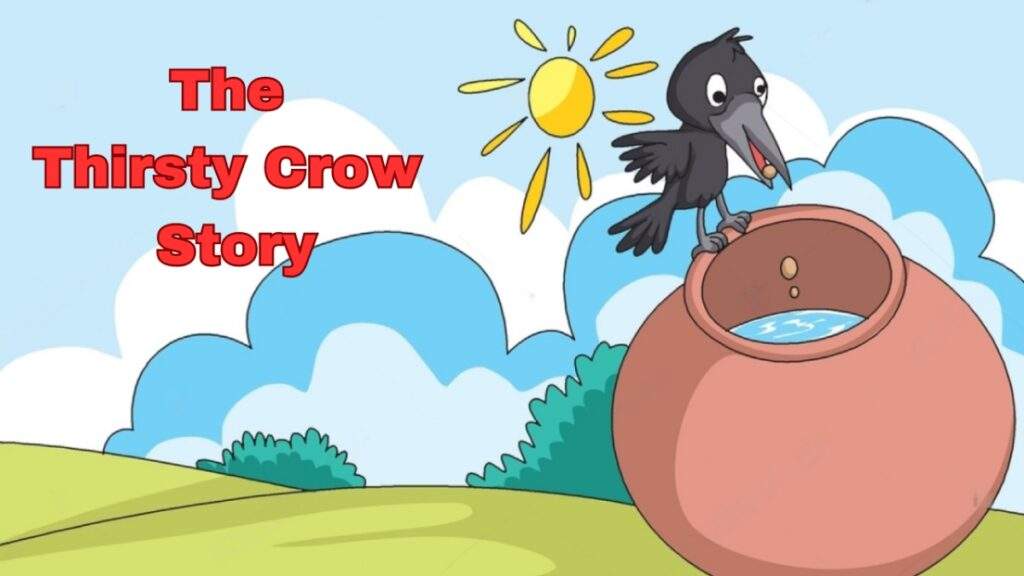 Thirsty Crow Story Pictures Step by Step | The Thirsty Crow Story ...